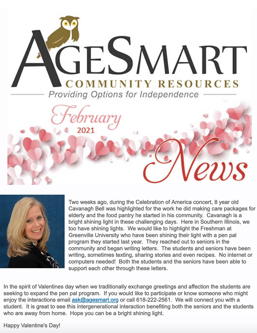 February 2021 Newsletter