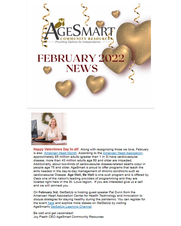 February 2022 Newsletter