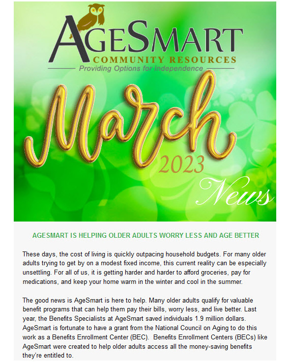 March 2023 Newsletter