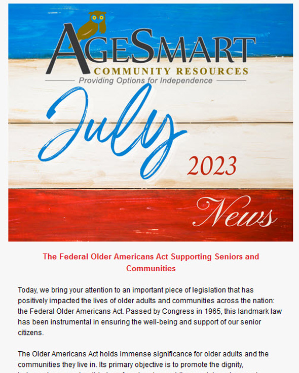 July 2023 Newsletter