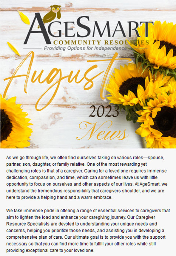 August 2023 Newsletter