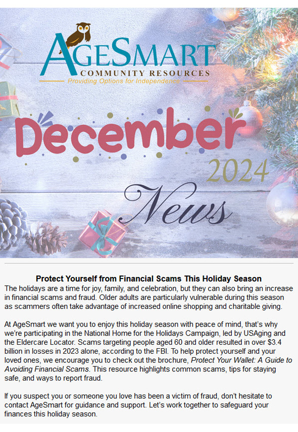 December 2024 Newsletter